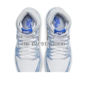 Nike-Air Jordan Retro 1 One AJ1 High UNC Toe Smoke Grey Hyper Royal Travis Scott Women Men Sports Sneakers Basketball Shoes OA