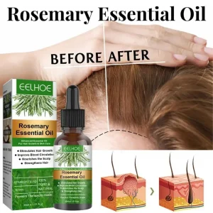 30ML Rosemary Hair Care Essential Oil Anti-frizz Growth Hairs Smooth Serum Hair Oil Anti Hairs Loss New Treatments Hair Beauty