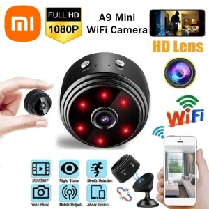 Xiaomi A9 Mini WiFi Camera 1080P Wireless Monitoring Security Protection Remote Monitor Video Surveillance Camcorders Smart Home