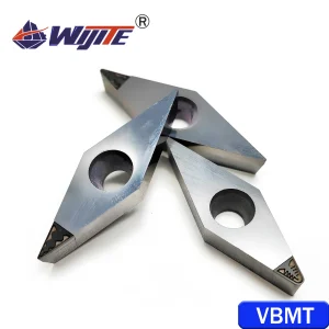 PCD VBMT160402 VBMT160404 VBMT160408 Chip breaking Turning tool used for copper aluminum magnesium fibre glaerrous metals VBMT