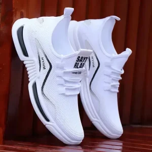 Men’s shoes, new summer breathable mesh casual shoes, odor resistant soft sole, versatile sports shoes, trendy shoes for men