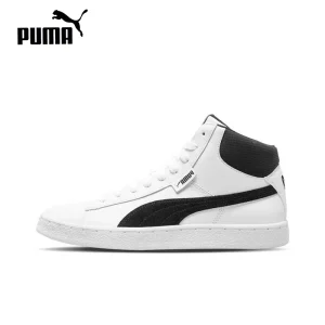 Original Puma 1948 Mid L Basketball Men’s and Women’s Boarding Shoes Non-Slip Lightweight Mid-Top Unisex Sneakers 359169-02