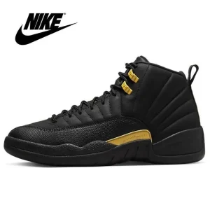 Nike-Air Jordan 12 Retro AJ12 Black Taxi Gold Stone Blue Flu Royal Master Dark Grey Athletic Sneakers Mens Basketball Shoes OA