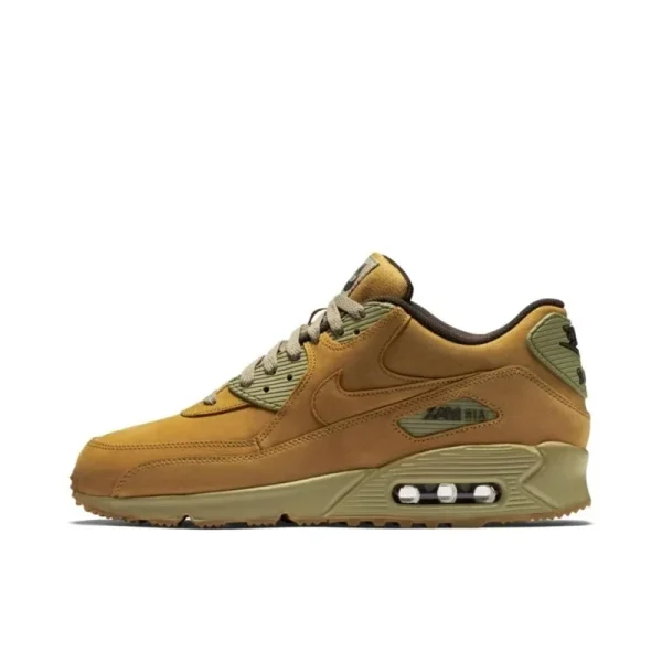 Nike Air Max 90 "Winter Wheat" Retro-style Low Air Cushion Outdoor Running Shoes For Men&Women Unisex Sneaker Casual - Image 4