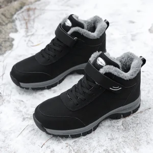 Winter Popular Waterproof Walking Shoes Cotton Shoes Couple Plush Warm Comfortable Women And Men Shoe