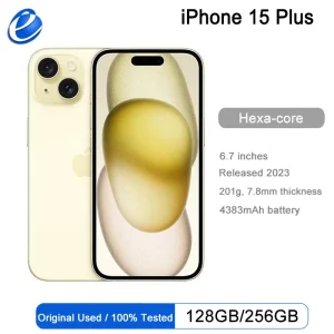 2023 NEW Apple iPhone 15 Plus Apple A16 Bionic 128GB / 256GB / 512GB ROM 6.7” Super Retina XDR OLED Display NFC