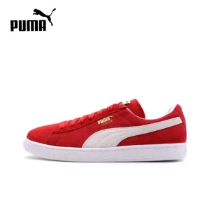 Original Puma Suede Classic Men’s and Women’s Unisex Skateboard Shoes Lightweight Low-Top Retro Sneakers Shoes 352634-05