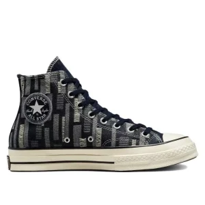 Converse Chuck Taylor All star 1970s trendy anti slip and wear-resistant high top canvas shoes for both men and women in black