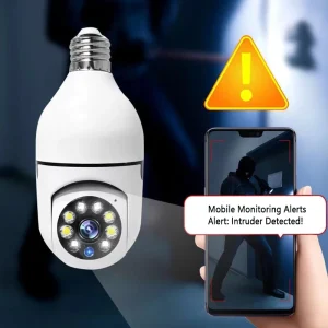 2.4G E27 Light Bulb Wifi Camera Night Version Security Protection HD IP Camara Vigilancia IR Smart Home Cctv