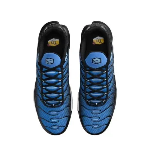 Nike Air Max Plus TN Men and Women Running Shoes Comfortable, Breathable, Anti Slip, Durable Air Cushion, Blue/Black/White