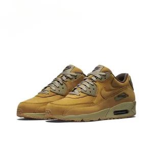 Nike Air Max 90 “Winter Wheat” Retro-style Low Air Cushion Outdoor Running Shoes For Men&Women Unisex Sneaker Casual