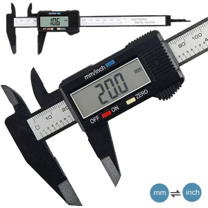 150mm 100mm Electronic Digital Caliper Dial Vernier Caliper Gauge Micrometer Measuring Tool Digital Ruler