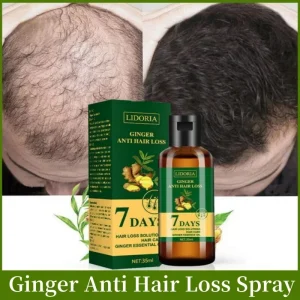 7 Days Ginger Hair Growth Serum Oil Anti Hair Loss Products Scalp Treatment Repair Damaged Beauty Health Hair Care for Men Women