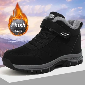 Winter Popular Waterproof Walking Shoes Cotton Shoes Couple Plush Warm Comfortable Women And Men Shoe