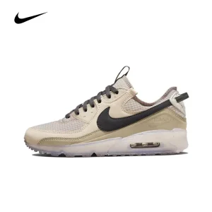 Original Nike Air Max 90 Terrascape ‘rattan’ Men’s Running Shoes Wear Resistant Shock Absorption Khaki Sneakers DH4677-200