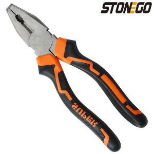 STONEGO 1PC 8-Inch Lineman Pliers – Multi-Functional Wire Cutter, Hardware Tool Electrician Wire Cutting Pliers