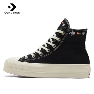 Converse Chuck Taylor All Star Non slip and Wear resistant High cut Canvas Shoes for Men and Women