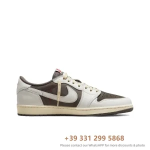 Nike-Air Jordan Retro 1 One AJ1 Low Shadow Blue TS Reverse Mocha Women Men half price aot Sports Sneakers Basketball Shoes V3