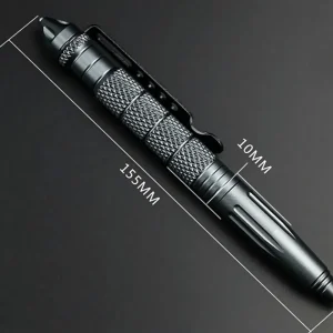 Military Tactical Pen Multifunction Aluminum Alloy Emergency Glass Breaker Pen Outdoor Camping Security Survival Tools