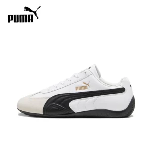 Original Puma Speedcat OG Classic Men’s and Women’s Unisex Skateboard Shoes Lightweight Low-Top Retro Sneakers Shoes 398846-01