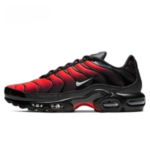 Nike Air Max Plus TN Triple Men and Women Outdoor Sports, Leisure, Comfortable, Air Cushion, Cushioning, Stable Running Shoes