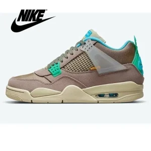 New Nike-Jordan Air Retro 4 4S Taupe Haze 30th Red Cement Women Men Classical Sports Sneakers Trainers Basketball Shoes OA