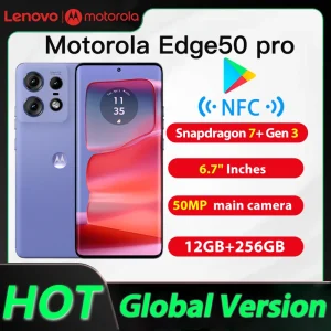 Global Version Motorola Moto Edge 50 pro 5g 6.7”SmartPhone Snapdragon 7 Gen 3 125w fast Charger 50MP Camera