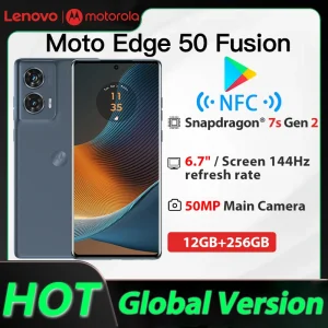 Global Version Motorola Moto Edge 50 fusion 5g 6.7”SmartPhone Snapdragon 7s Gen 2 68w fast Charger 50MP Camera