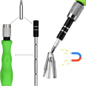 32 in 1 Multifunctional Screwdriver Set Mini Small Screwdriver Torx Phillips Magnetic Screw Driver Bit Portable Repair Tool Kit