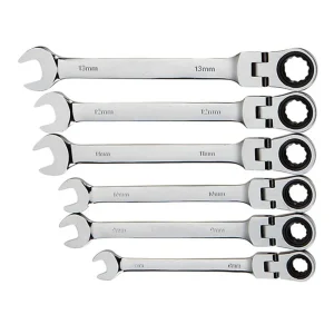 1PC Combination Ratchet Wrench, with Flexible Head, Dual-purpose Ratchet Tool, Ratchet Combination Set. Car Hand Tools