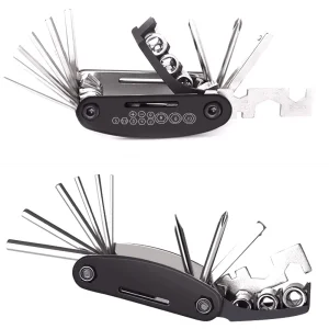 Bicycle Repair Tools Kit Bike Accessories Multi Tool Set With Pump Tire Patch Portable Mountain Road BikeTire Auto Tool Set