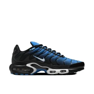 Nike Air Max Plus TN Men and Women Running Shoes Comfortable, Breathable, Anti Slip, Durable Air Cushion, Blue/Black/White