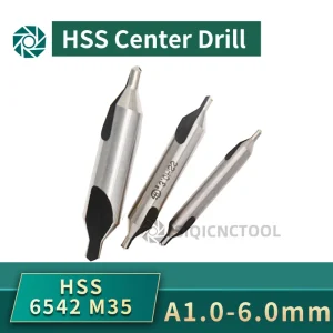 HSS Center Drill For Metal 6pcs Center Drill Bit Set Drill Hole Centering Dril Cutter Drill Bit Set M35 6542 CenterinFordrilling