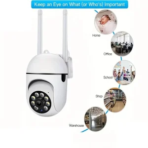 2.4G WiFi Surveillance Cameras IP Camera HD 1080P IR Full Color Night Vision Security Protection Motion CCTV Outdoor Camera