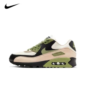 Nike Air Max 90 Men and Women Low-top Sports Running Shoes Outdoor Sneaker Army Green