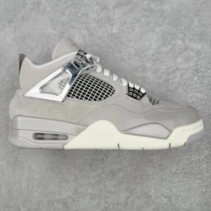 Nike-Air Jordan Retro 4 Seafm SE Craft Frozen moments Light iron ore Women Men Sneakers Trainers Basketball Shoes half price aot