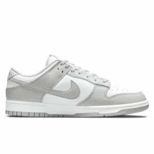 Nike Dunk Retro “Grey Fog” Men Women Running Shoes Ox Leather Retro Anti-slip Wear-resistant Lightweight Leisure Low Top Gray