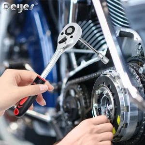 46pcs Socket Wrench Set Ratchet Spanner Multi-functional Car Repair Tool Professional Mechanical Workshop Tools Kit Motorcycle