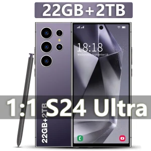 Original S24 Ultra Smartphone Network 7.3inch 22GB+2TB Android Mobile Phones Unlocked 7000mAh 50MP+108MP 5G Cellphone NFC