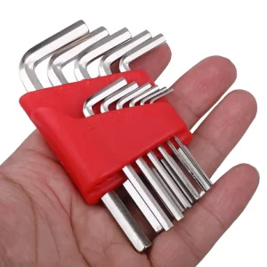 5/8/11 Pcs Allen Wrench Metric Wrench Inch Wrench L Wrench Size Allen Key Short Arm Tool Set Easy To Carry In The Pocket