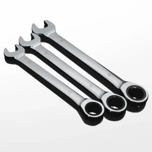 chrome vanadium ring gear ratchet wrench reversible 6-8-10-12-13-14-17-18-19-21-22-24-30-32mm ratchet combination spanner set