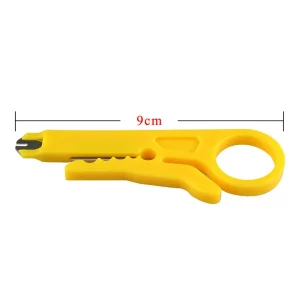 Cable Stripping Wire Cutter Crimping Tool Multi Stripper Knife Crimper Pliers Mini Portable Decrustation Electrical Straight