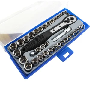 38 In 1 Torque Wrench Socket Set 3/8″ inch/Metric Ratchet Driver Socket Wrench Tool Set Kit Trox For Car Repair Hand Tool Kit