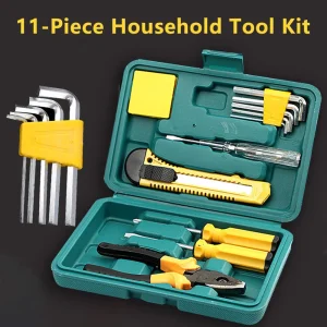 11-Piece Emergency Tool Kit Hardware Assortment Tools Car Tool Kit Body Repair Tools Car Accessories