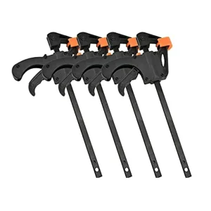 4/6/8/10/12/18/24 Inch 1Pc Woodworking Work Bar F Clamp Clip Set Hard Quick Ratchet Release DIY Carpentry Hand Tool Gadget