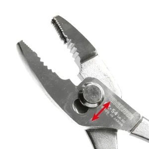 ENGINEER Slip Joint Pliers Stripped Screw/Broken Screw/Rusted Screw/For Diameter 3-9.5 mm Made in Japan PZ-54