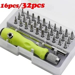 32 In 1 Multifunctional Screwdriver Combination Household Portable Cross Magnetic Precision Screwdriver Set Maintenance Tool