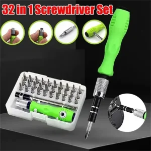 32 In 1 Multifunctional Screwdriver Combination Household Portable Cross Magnetic Precision Screwdriver Set Maintenance Tool