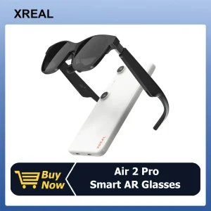 XREAL Nreal Air 2 Pro Smart AR VR Glasses HD 130 Inches Space Giant Screen Private Cinema Portable 1080p View for Game Movies