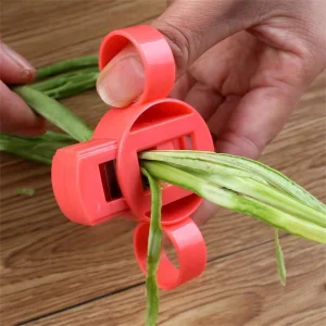 Bean Slicer Designed Just for Runner Beans Cutter Green Bean Vegetable Runner Slicer Cutter Stringer Remover Peeler Kitchen Tool